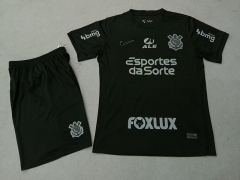 25-26 Corinthian Second Away Black Soccer Uniform-718