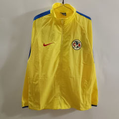 25-26 Club América Yellow Thailand Trench Coats-0255