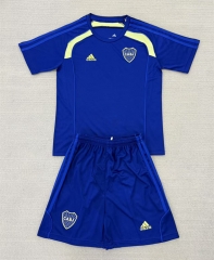 2025-2026 Boca Juniors Blue Training Soccer Uniform-AY