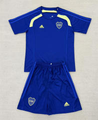 2025-2026 Boca Juniors Blue Training Soccer Uniform-AY
