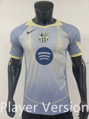 Player Version 2025-2026 Special Version Barcelona Blue  Thailand Soccer Jersey AAA-0871