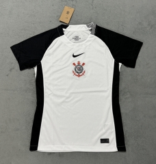 2025-2026 Corinthians Home White Thailand Women Soccer Jersey-4506