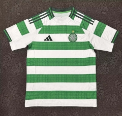 (S-3XL) 2025-26 Celtic Home White Green Thailand Soccer jersey AAA(without chest ads)-5303