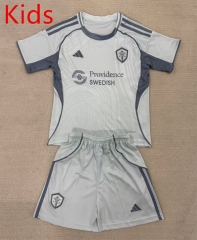 2025-2026 Seattle Sounders Grey Training Kids/Youth Soccer Uniform-AY