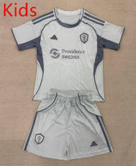 2025-2026 Seattle Sounders Grey Training Kids/Youth Soccer Uniform-AY