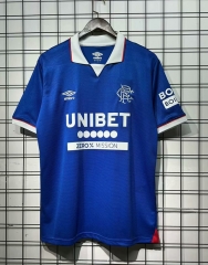 25-26 Rangers Football Club Home Blue  Thailand Soccer Jersey AAA-GB