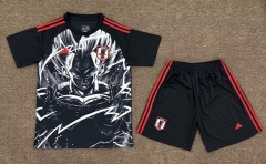 25-26 Special Edition Japan Black Soccer Uniform-709
