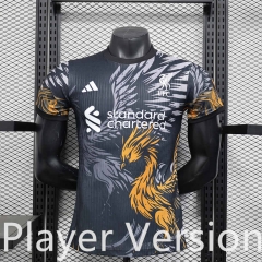 Player Version 2025-2026 Special Version Liverpool Black&Grey Thailand Soccer Jersey AAA-888