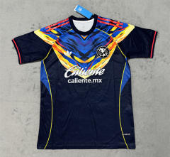 (S-4XL)2025-2026 Commemorative Edition  Club America  Royal  Blue  Thailand Soccer Jersey AAA-4506