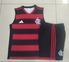 2025-2026 Flamengo Horizontal stripe inkjet  Thailand Soccer Vest Tracksuit -815