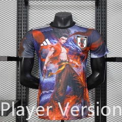 Player Version 25-26 Special Edition Japan Blue&Red Thailand Soccer Jersey AAA-888