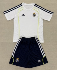 2025-2026 Real Madrid White Soccer Training Uniform-AY