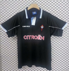 Retro Version 97-98  Celta de Vigo Away  Black Thailand Soccer Jersey AAA-2044