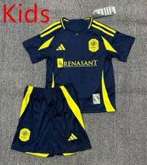 25-26 Nashville SC Away Royal Blue Kids/Youth Soccer Uniform-2483