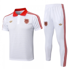 2025-2026 125th Anniversary Edition Bayern München White Thailand Polo Uniform-815