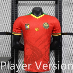Player Version 2025-2026  Cameroon  Away Red Thailand Soccer Jersey AAA-888