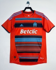 Retro Version 08-10 Olympique de Marseille 2nd Away Orange  Thailand Sccer Jersey AAA-811