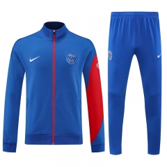 25-26 Paris SG Colorful Blue Thailand Soccer Jacket Unifrom-4627