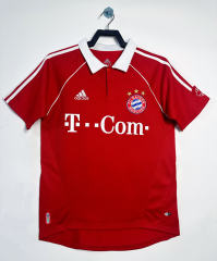 Retro Version 06-07 Bayern München Home Red Thailand Soccer Jersey AAA-811