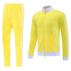 AdidasYellow Thailand Soccer Jacket Uniform-LH