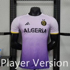 Player Version 2025-2026 Algeria Purple Thailand Soccer Jersey AAA-888