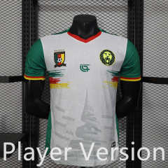Player Version 2025-2026 Cameroon White Thailand Soccer Jersey AAA-888