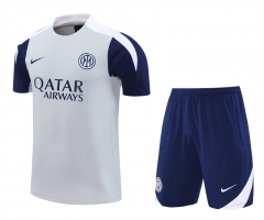 2025-2026 Inter Milan Light Grey  Thailand Soccer Uniform-4627