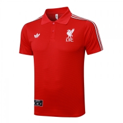 25-26  Liverpool  Red Thailand Polo Shirt-815