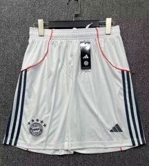 25-26 Bayern München Away White Thailand Soccer Shorts
