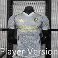 Player Version 2025-2026 Special Edition Club America Grey Thailand Soccer Jersey AAA-888