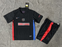 25-26 Special Edition Barcelona Black Soccer Uniform(with chest ads)-6748