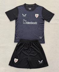 25-26 Athletic Bilbao Goalkeeper Black Soccer Unifrom-AY