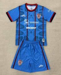 25-26 Cagliari Calcio 3rd Away Blue Soccer Uniform-AY