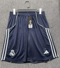 25-26 Real Madrid Away Royal Blue Thailand Soccer Shorts
