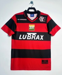 Retro Version 1995  Flamengo Home Red Thailand Soccer Jersey AAA-811