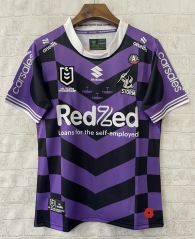 2025 Melbourne Purple Thailand Rugby Shirt
