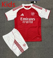 2025-2026 Arsenal Home Red Kids/Youth Soccer Uniform-4247