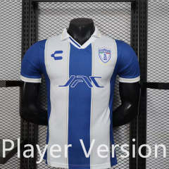 Player Version 25-26 CF Pachuca Home Blue&White Thailand Soccer Jersey AAA-888