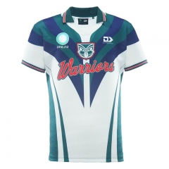 (Pre-sale) 2025 New Zealand Warriors White&Green Thailand Rugby Jersey