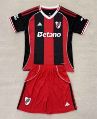 25-26 CA River Plate Away Red&Black Soccer Uniform-AY