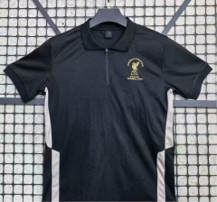Retro Version Liverpool Black Thailand Polo Shirt-2044