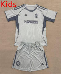 2025-2026 Atlético de San Luis Grey Training  Kid/Youth Soccer Uniform-AY