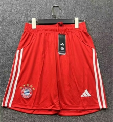 25-26 Bayern München Home Red Thailand Soccer Shorts