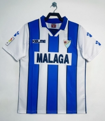 Retro Version 97-98 Málaga CF Home Blue&White Thailand Soccer Jersey AAA-811