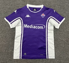 (S-4XL) 25-26 Correct Version Fiorentina Home Purple Thailand Soccer Jersey AAA-512