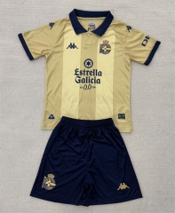 25-26 Commemorative Edition Deportivo La Coruña Yellow Soccer Uniform-AY
