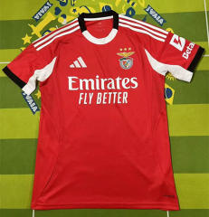 (S-4XL) 25-26 Benfica Home Red Thailand Soccer Jersey AAA-5303