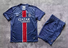 25-26 Paris SG One Star Home Royal Blue Soccer Uniform-2483