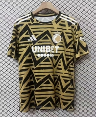 (S-4XL)25-26 Copenhagen Goalkeeper Yellow&Black Thailand Soccer Jersey AAA-2044