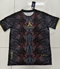 25-26 Champion Edition Paris Black&Gray Thailand Soccer Jersey AAA-2483
